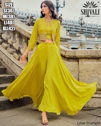 LONG FROCK AND PLAZO